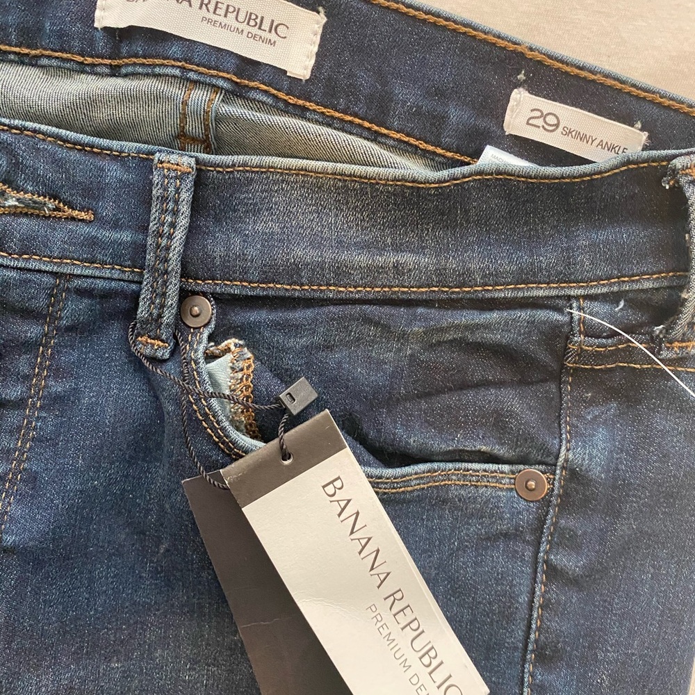 Banana Republic Skinny Ankle Jeans-New